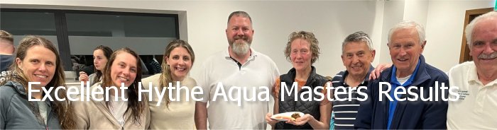 Excellent Hythe Aqua Masters Results