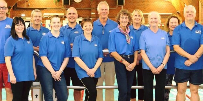 Coaching team at Hythe Aqua Swimming Club